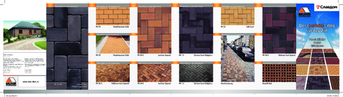 Брошюра. Клинкерная тротуарная брусчатка Muhr