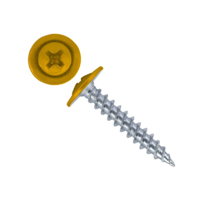 Саморез ПШ 4,2х32 (500шт) шлиц PH2 RAL 1023